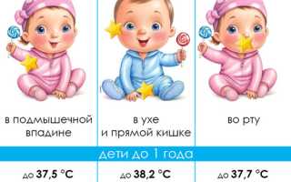 Почему у ребенка до 1 года поднимается температура? Причины и рекомендации
