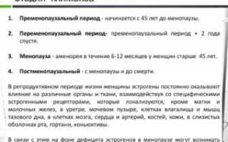 От чего зависит климакс