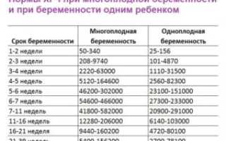 Какой уровень хгч у небеременных