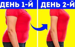 Можно ли сбросить 2 килограмма за день дома без диет?