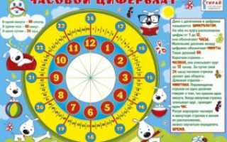 Как выучить с ребенком время
