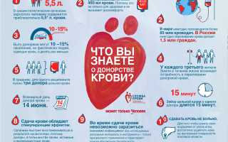 Польза донорства для организма человека и общества