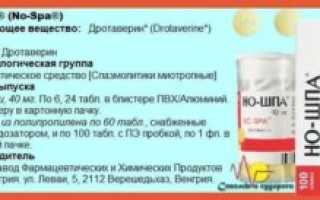 Ношпу для чего колят