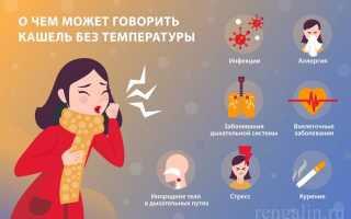 Почему человек постоянно кашляет без причины и нет температуры, что делать?