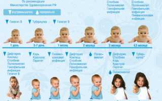 Какие прививки ставят детям до года? Полный обзор и рекомендации