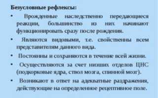 На всю жизнь сохраняется рефлекс