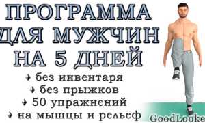 5 лучших упражнения для мужчин в домашних условиях для эффективной тренировки