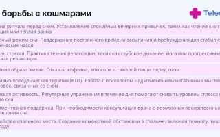 Причины ночных кошмаров, как их вылечить и предотвратить