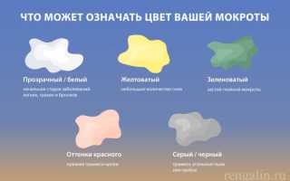 Каким бывает цвет мокроты при заболеваниях и что он означает